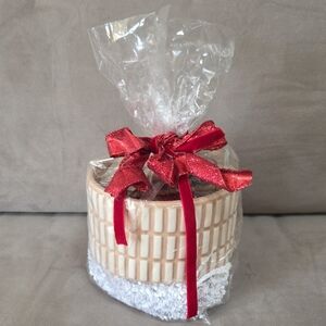 Votivo Red Current. Three Wick Candle In Large Ceramic Container.